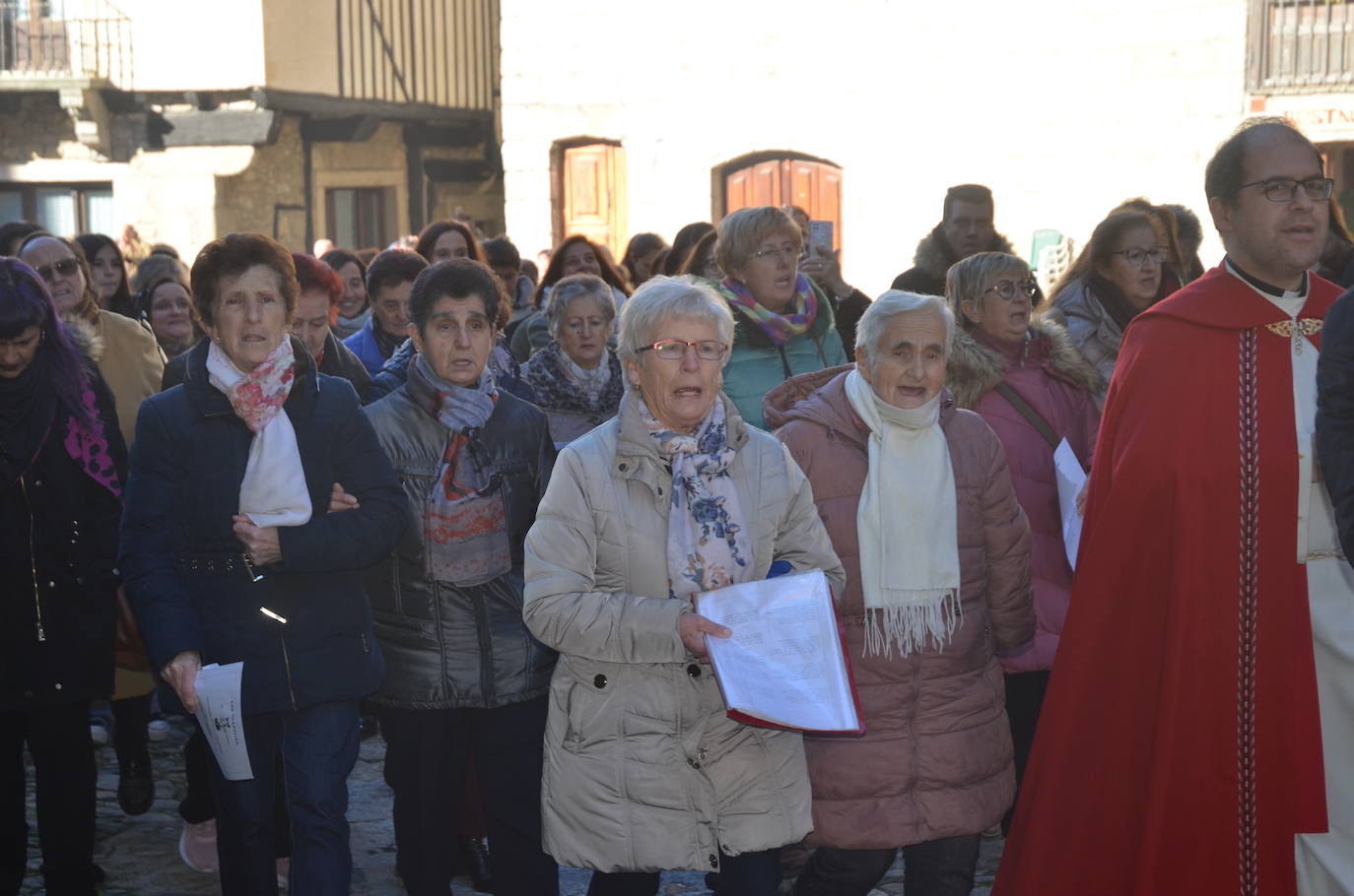 El marrano de San Antón se despide en La Alberca