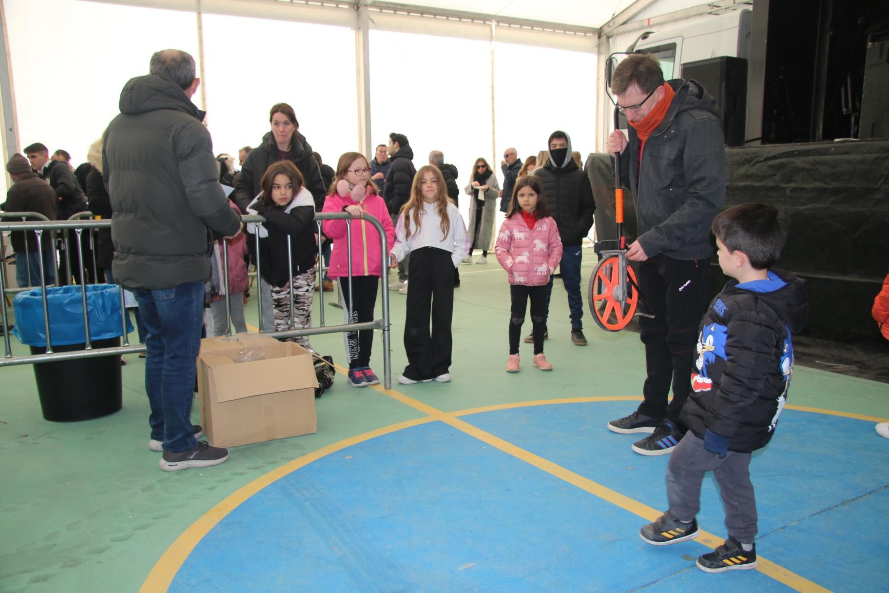 El lanzamiento de boina triunfa en Cabrerizos