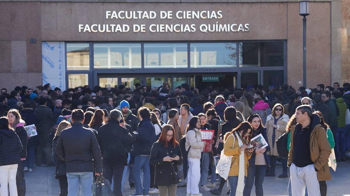 Así han sido los nervios de los aspirantes al MIR en Salamanca