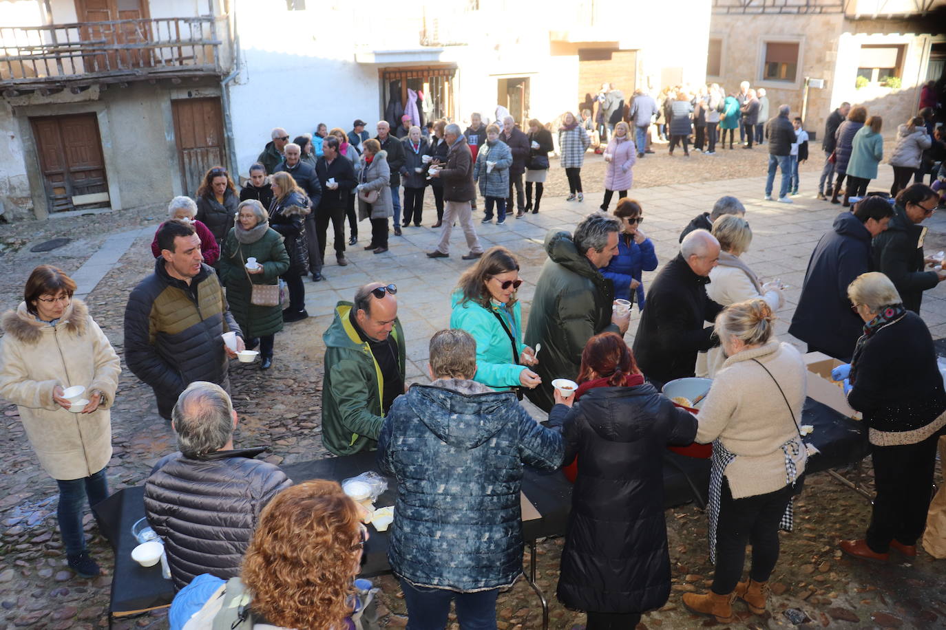 Sabores matanceros para despedir un animado fin de semana en San Esteban de la Sierra