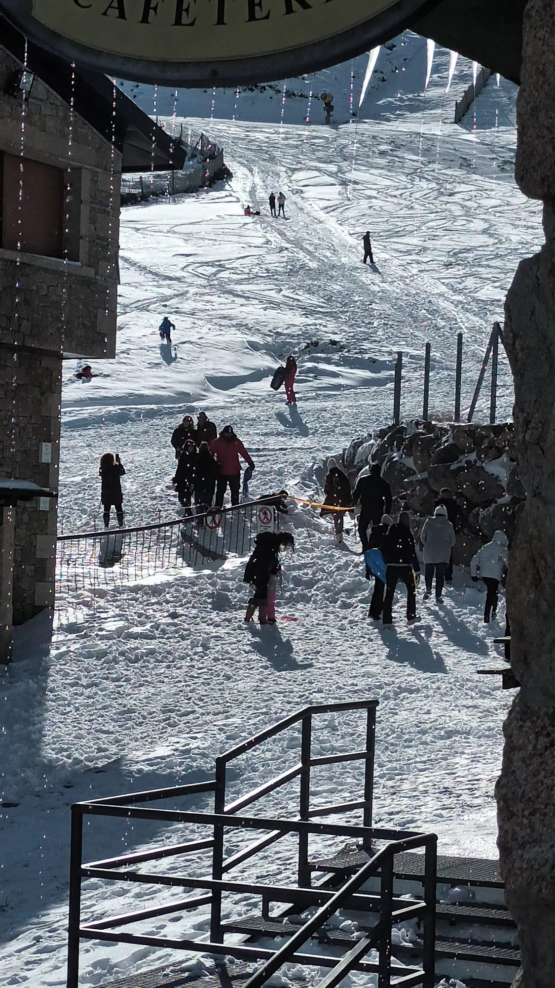 Espléndido fin de semana en La Covatilla a pesar de tener las pistas cerradas