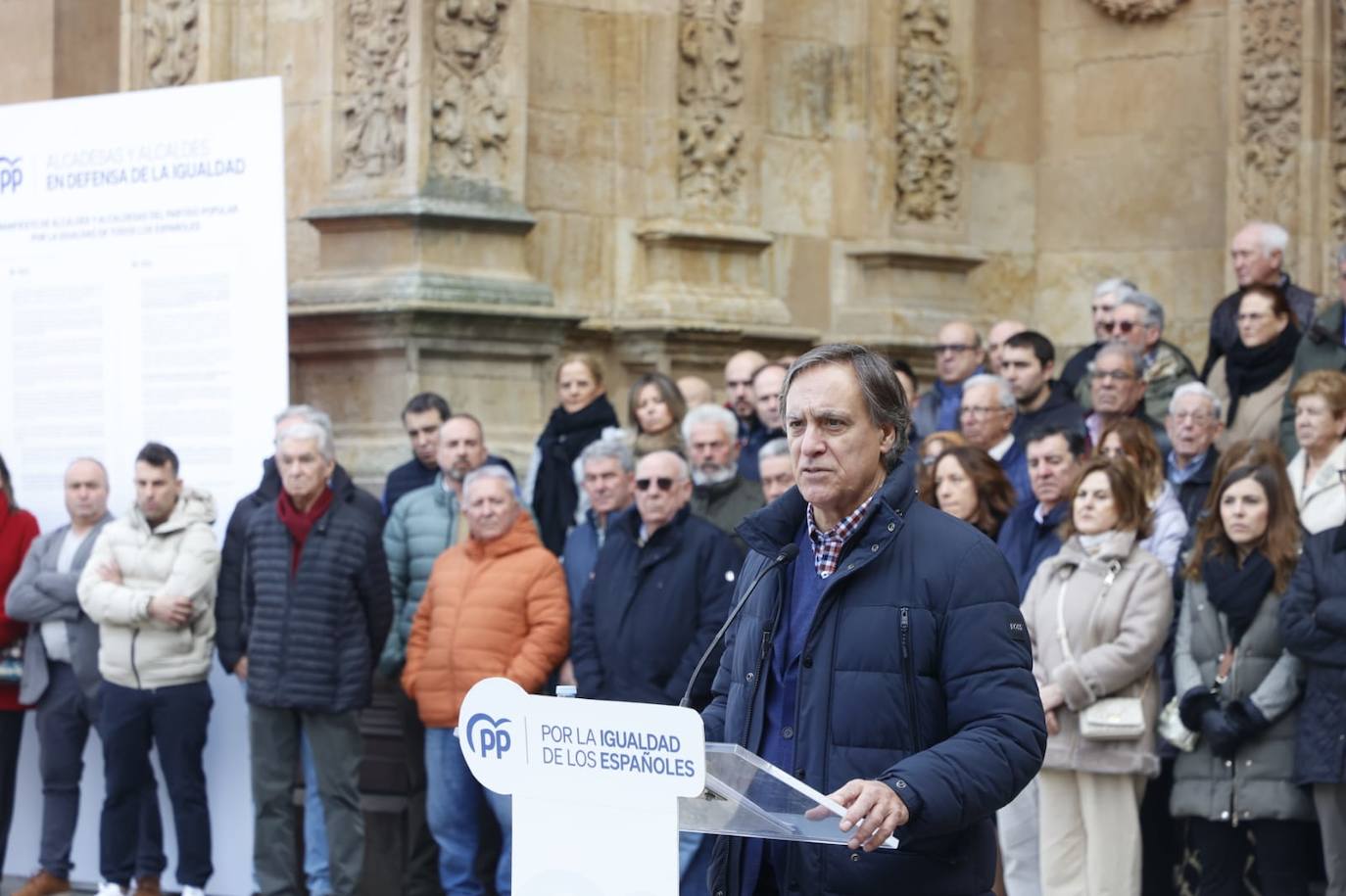 Alcaldes de toda la provincia de Salamanca firman el manifiesto por la igualdad entre territorios españoles