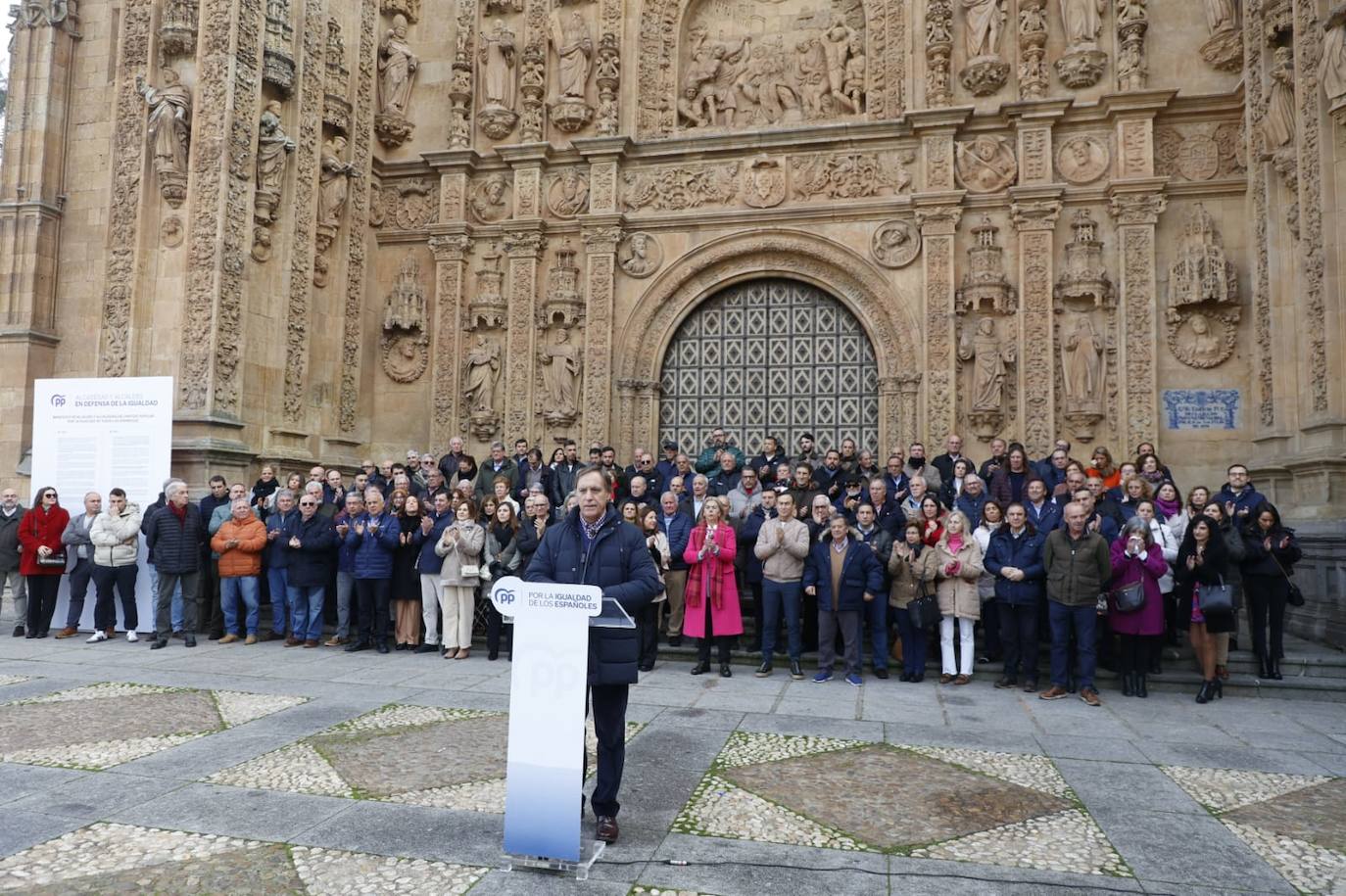 Alcaldes de toda la provincia de Salamanca firman el manifiesto por la igualdad entre territorios españoles