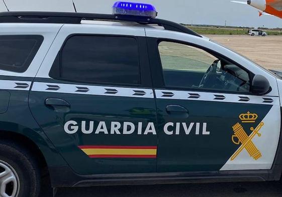 Imagen de un vehículo de la Guardia Civil.