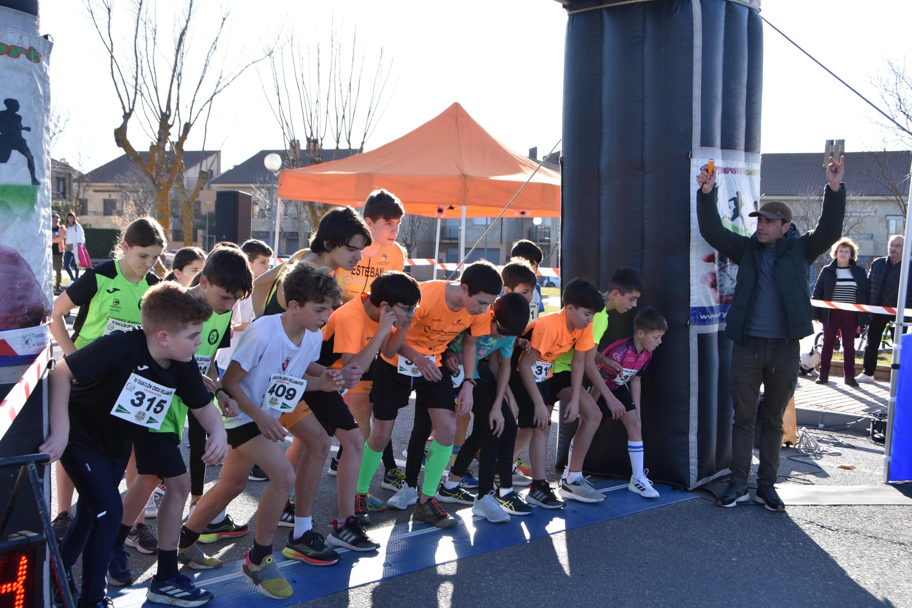 Alejandro Rodríguez se lleva el IV Duatlón de Villamayor