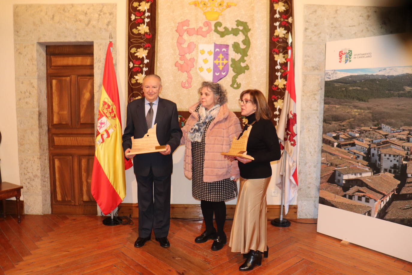 Candelario reconoce a sus choriceros de honor 2024