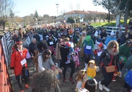 Carrera de "Chupetines", la primera en salir