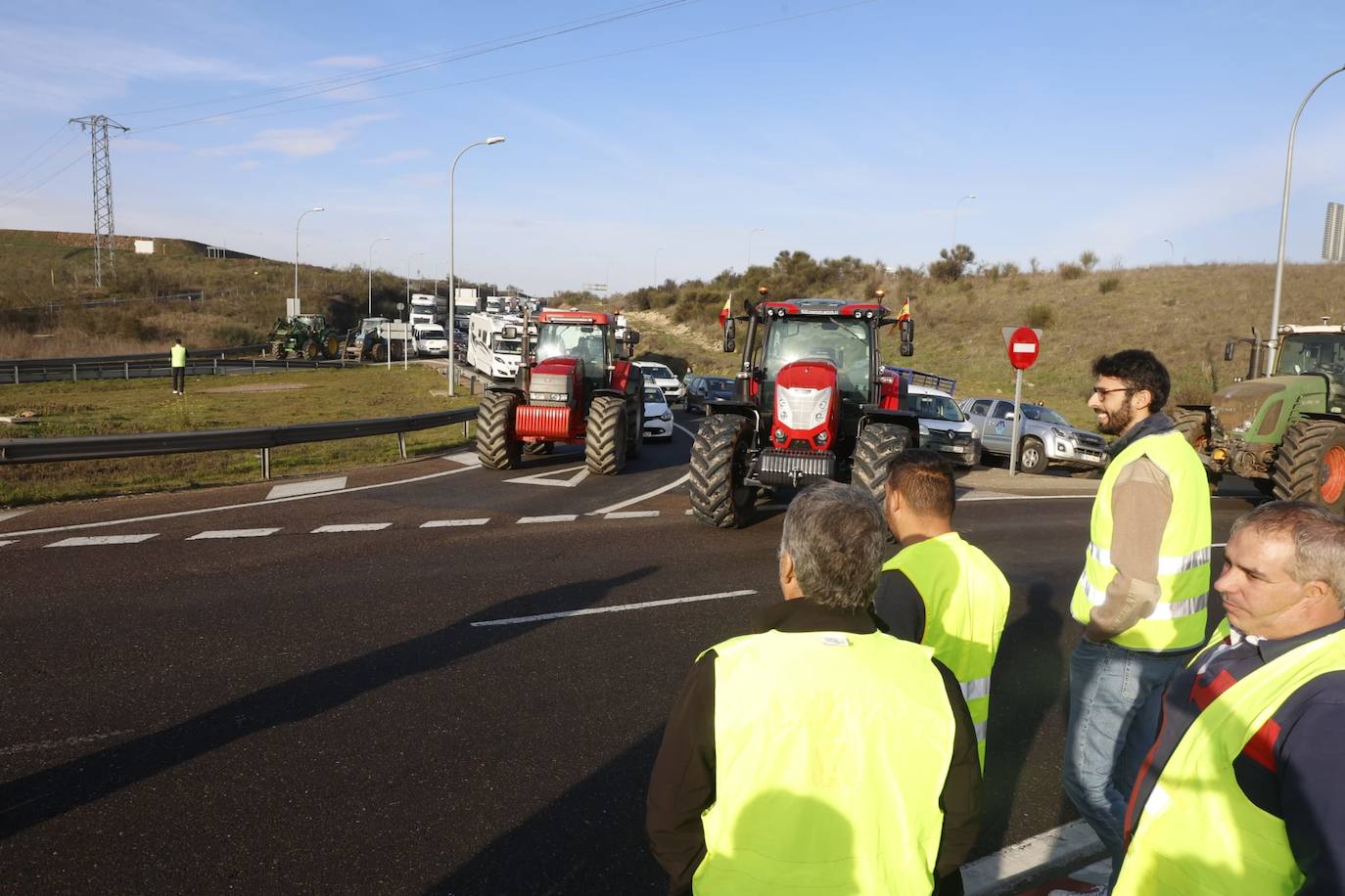 Las protestas de los agricultores y ganaderos por las calles de Salamanca, en imágenes