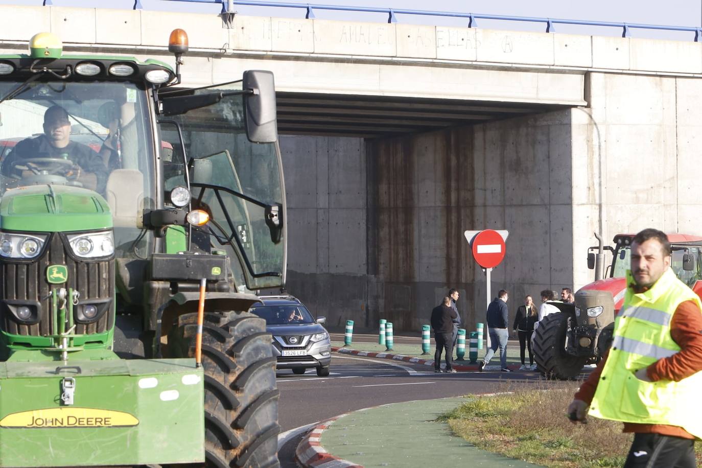 Las protestas de los agricultores y ganaderos por las calles de Salamanca, en imágenes