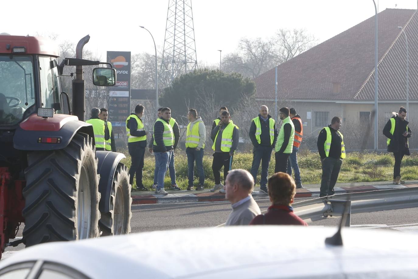 Las protestas de los agricultores y ganaderos por las calles de Salamanca, en imágenes