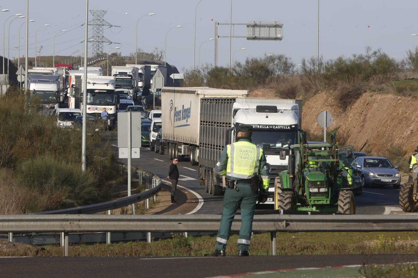 Las protestas de los agricultores y ganaderos por las calles de Salamanca, en imágenes