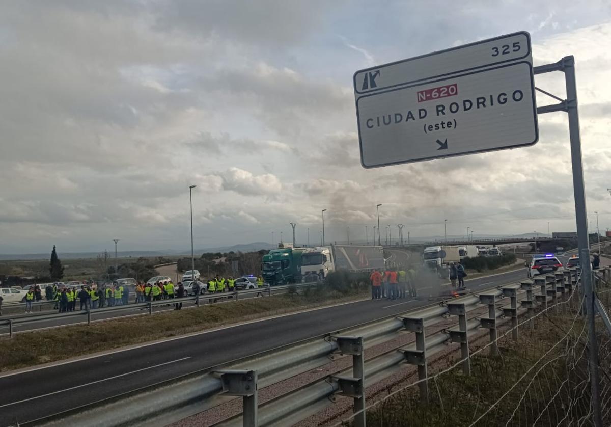 Así le hemos contado en directo la segunda jornada de protestas de los agricultores en Salamanca