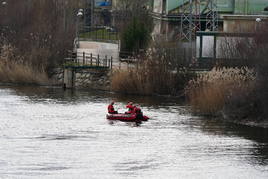 Los Bomberos en el Río Tormes.