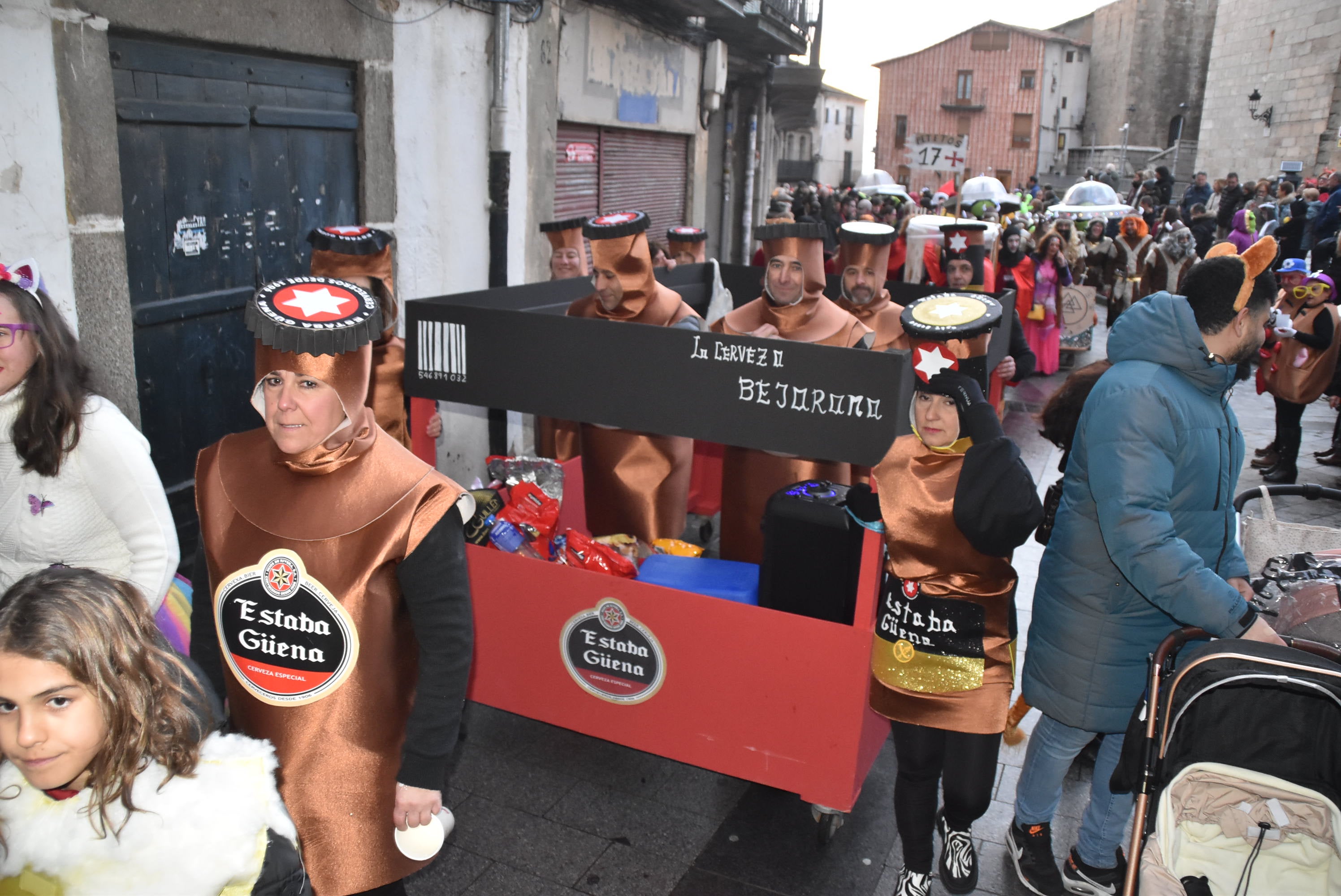 Ganas de fiesta y mucha originalidad en el Carnaval de Béjar