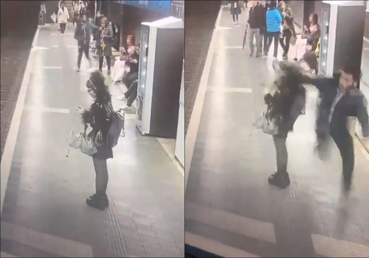 Los Mossos detienen al hombre que agredió brutalmente a varias mujeres en el Metro de Barcelona