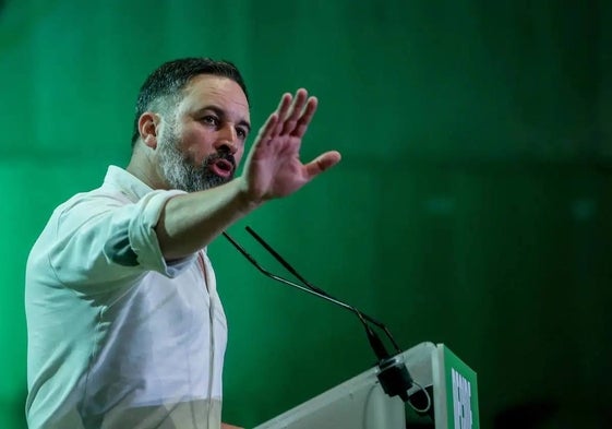 Santiago Abascal, presidente de VOX.