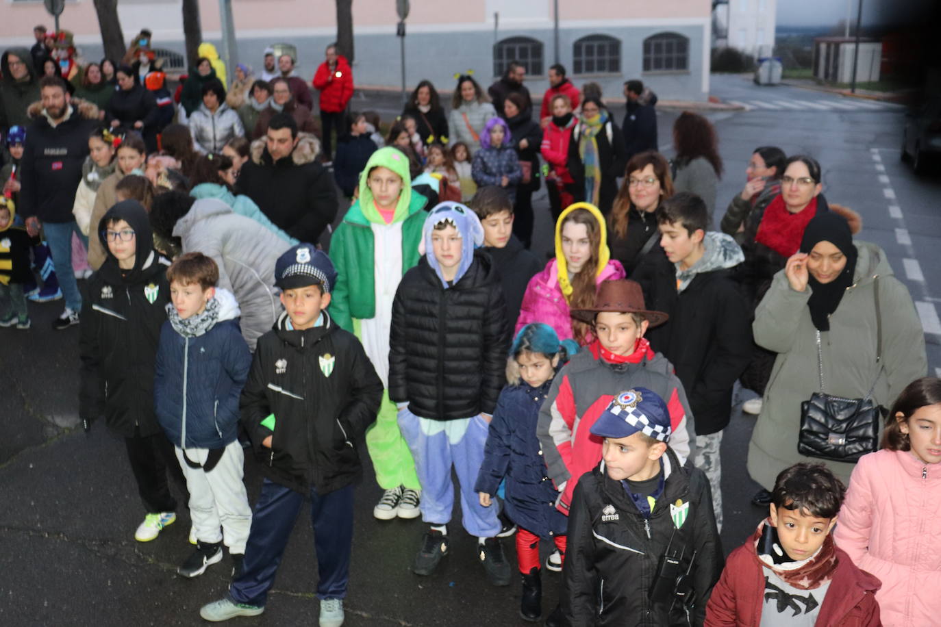 Las calles de Guijuelo se llenan de animación el Domingo de Carnaval