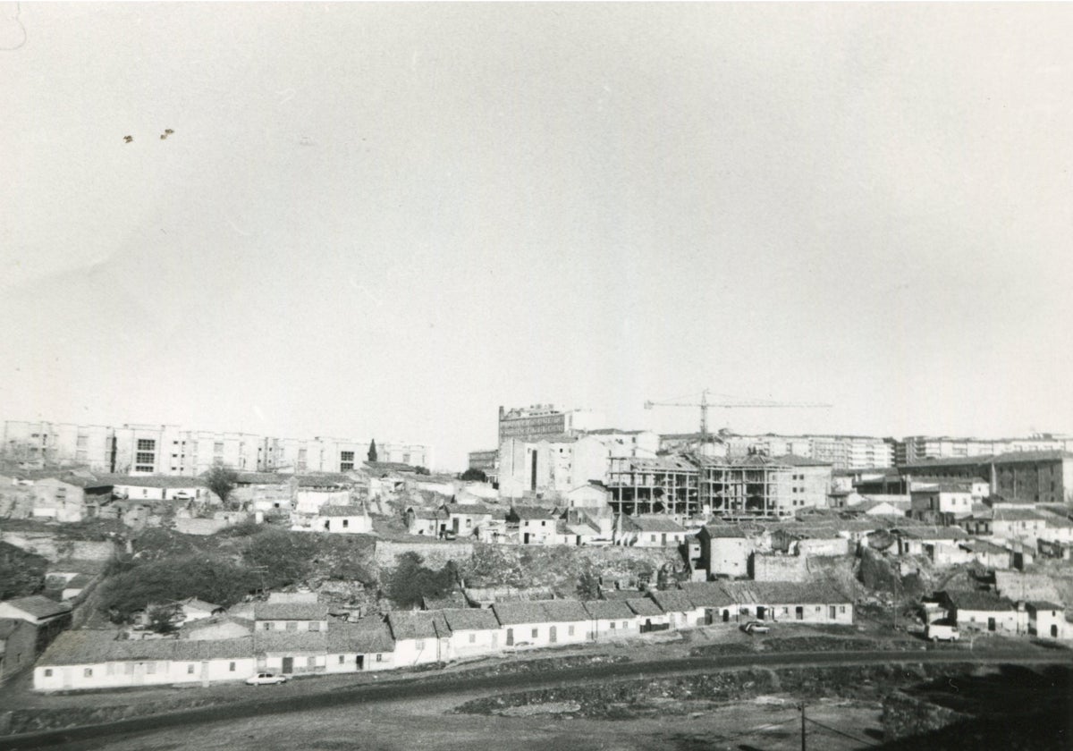 Casas de planta baja de La Vaguada cerca de los años 90.