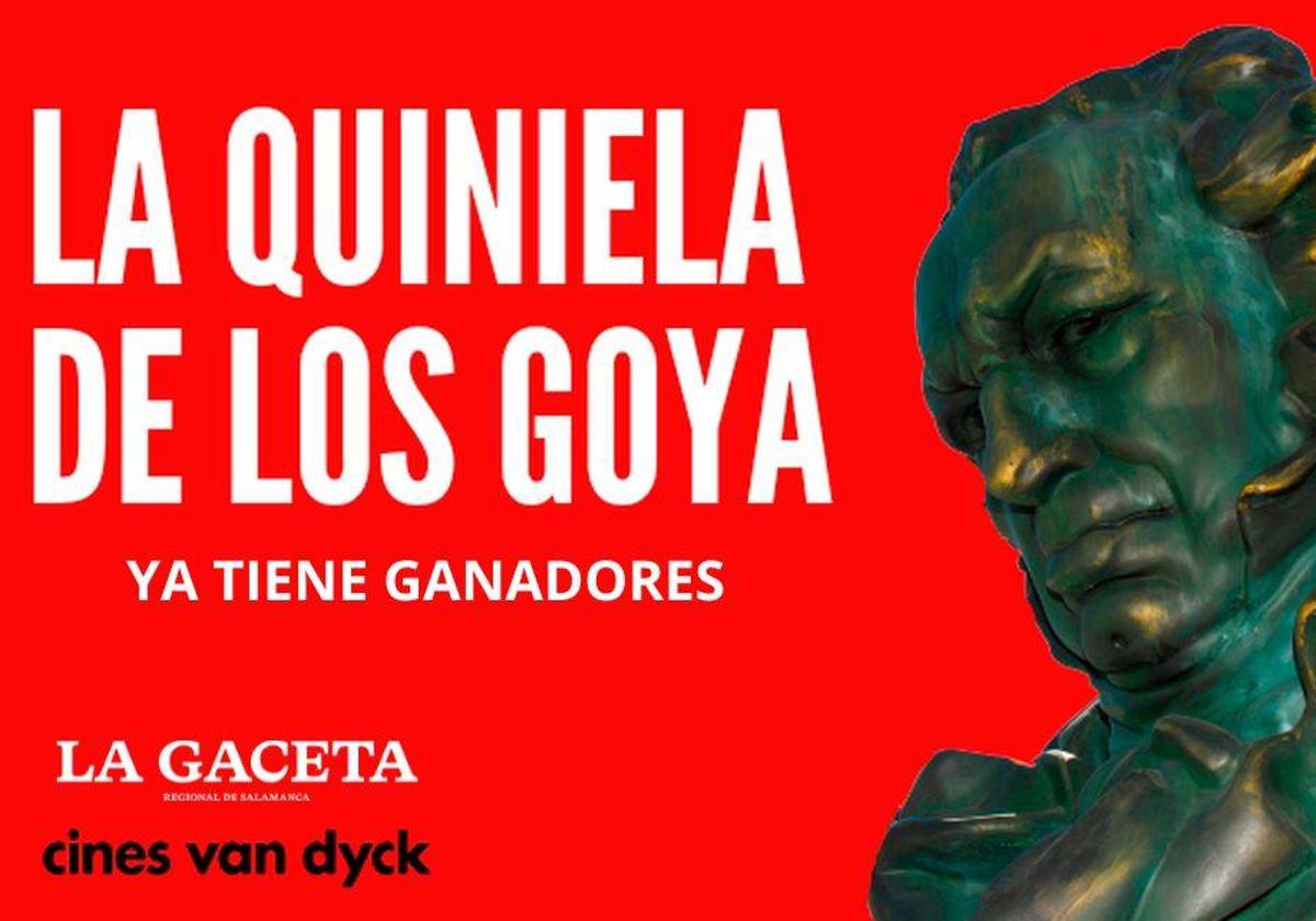 Ya tenemos ganadores de la Quiniela de los Goya 2024