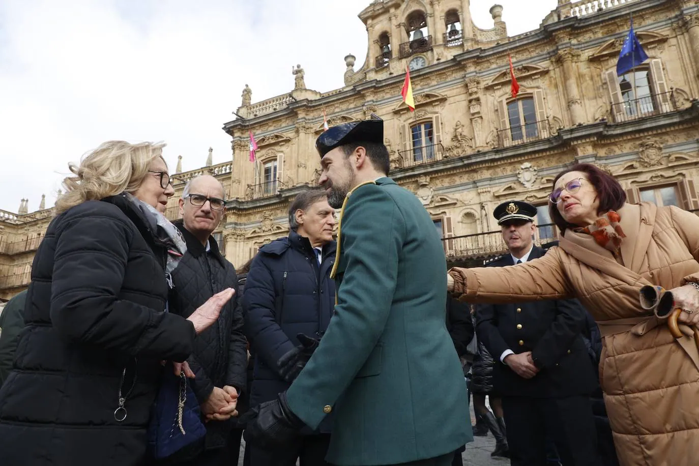 Salamanca recuerda a los guardias civiles asesinados en Barbate