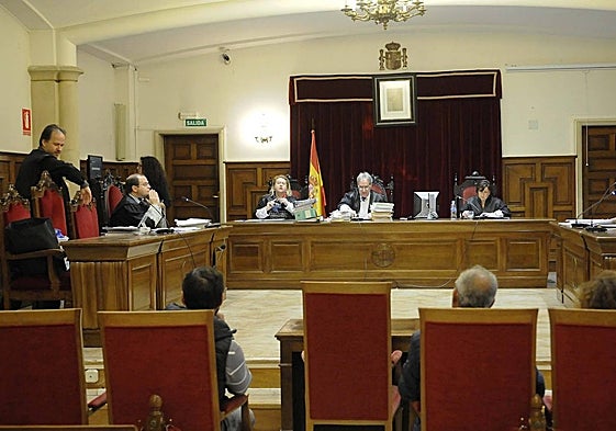 Un momento del juicio celebrado en la Audiencia Provincial.