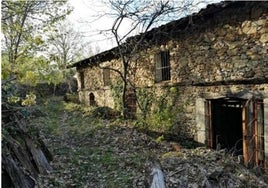 «Molino Pitico», enclavado en la dehesa de Santa Colombade, en Mogarraz.