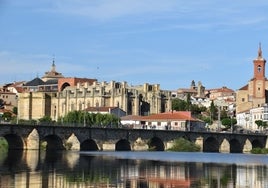 Visión general de Alba de Tormes.