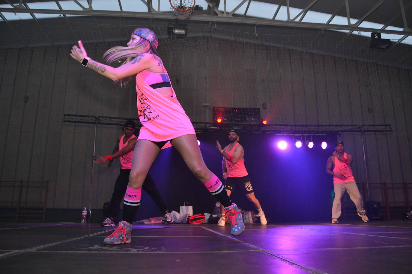 Ciudad Rodrigo se mueve al ritmo de las “zumba sisters”