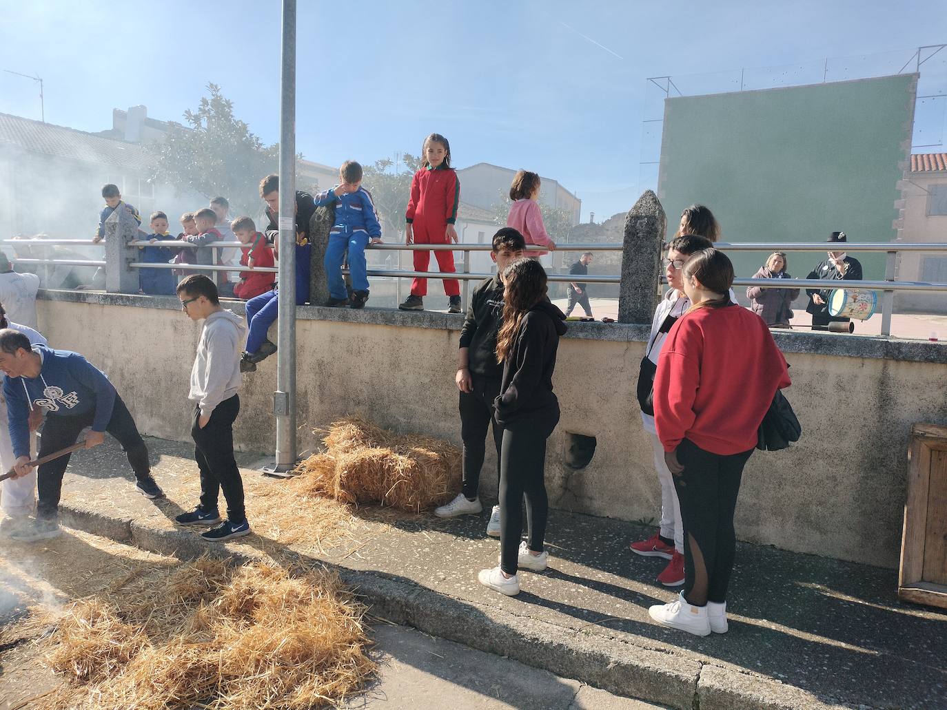 Los niños protagonizan la matanza de Fuenterroble de Salvatierra