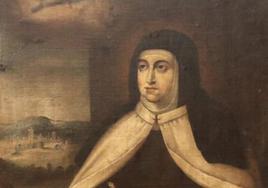 Retrato de Santa Teresa de Jesús del siglo XVII.