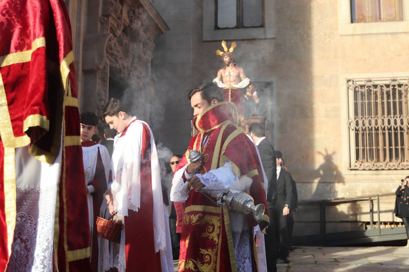 La solemnidad de Jesús Despojado recorre las calles salmantinas