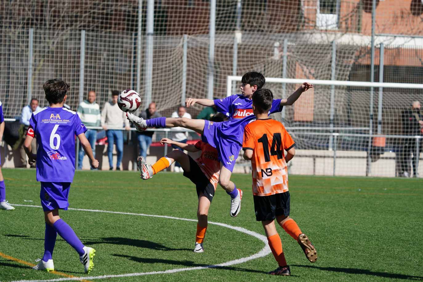 Las mejores imágenes de la 15º jornada de fútbol base