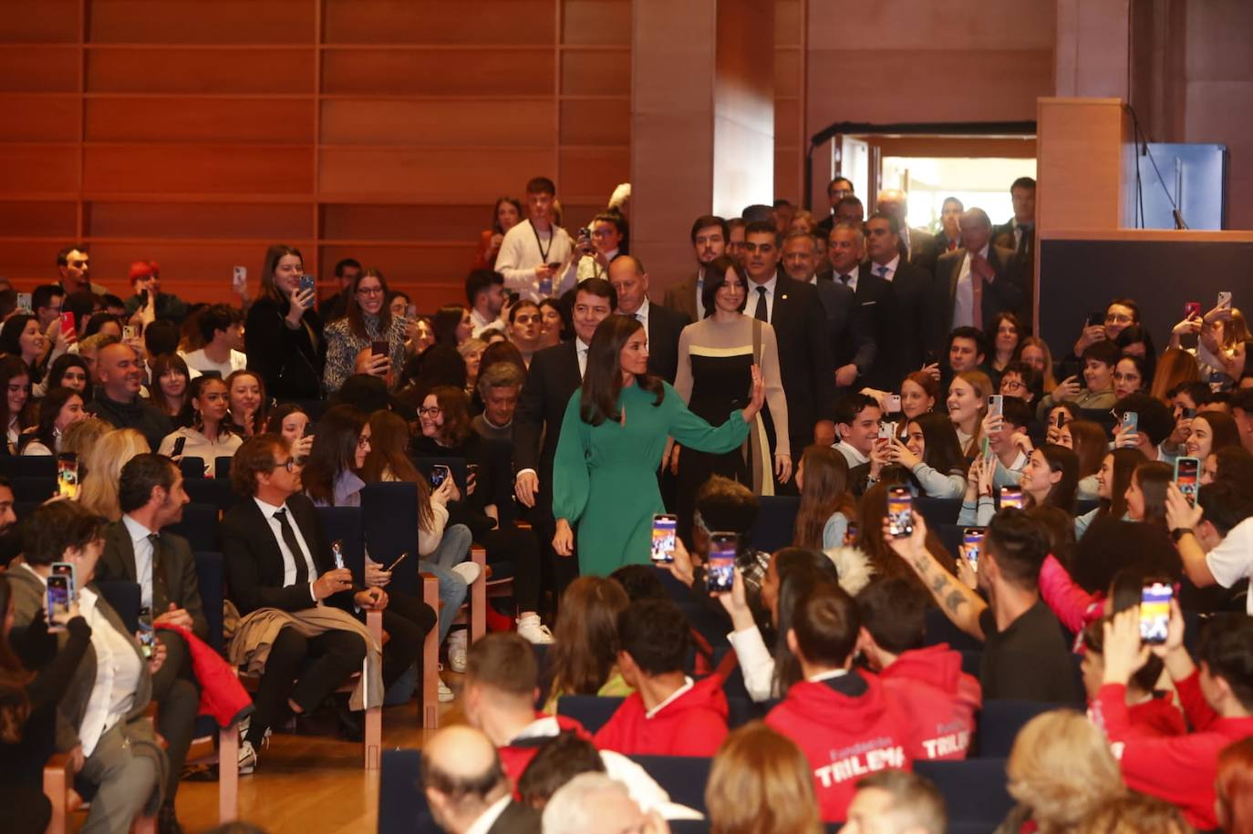 En imágenes: la Reina Letizia visita Salamanca