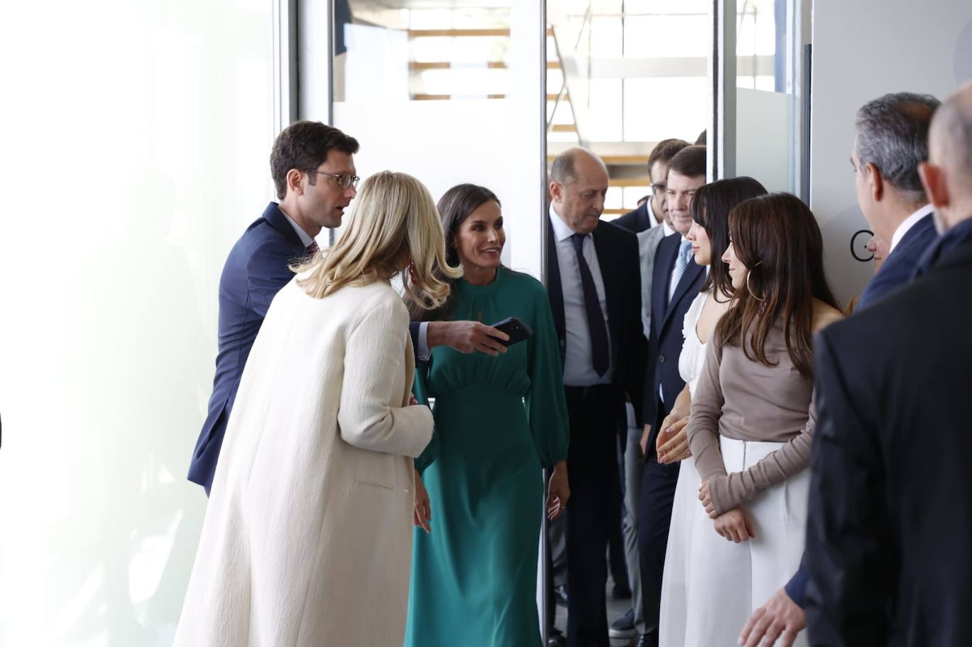 En imágenes: la Reina Letizia visita Salamanca