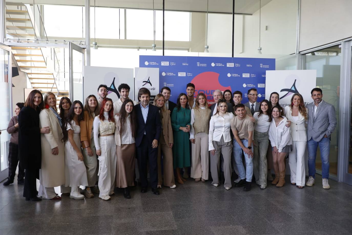 En imágenes: la Reina Letizia visita Salamanca