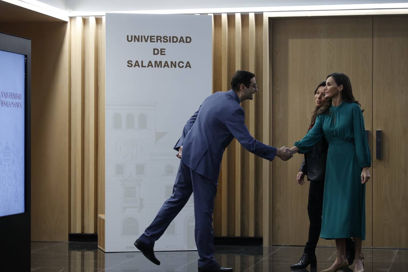 En imágenes: la Reina Letizia visita Salamanca