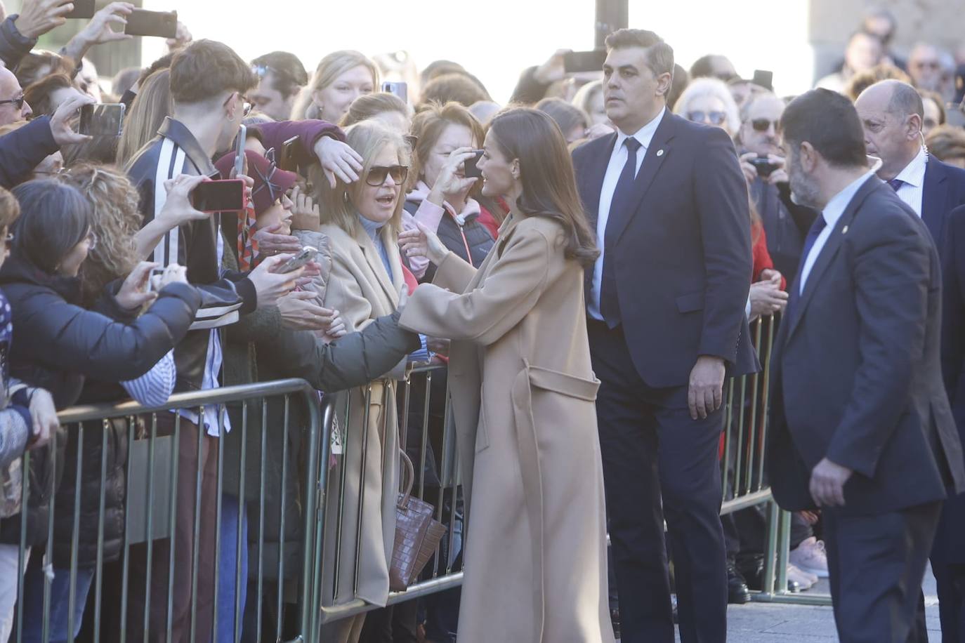 En imágenes: la Reina Letizia visita Salamanca