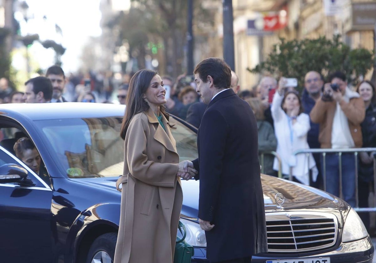 En imágenes: la Reina Letizia visita Salamanca