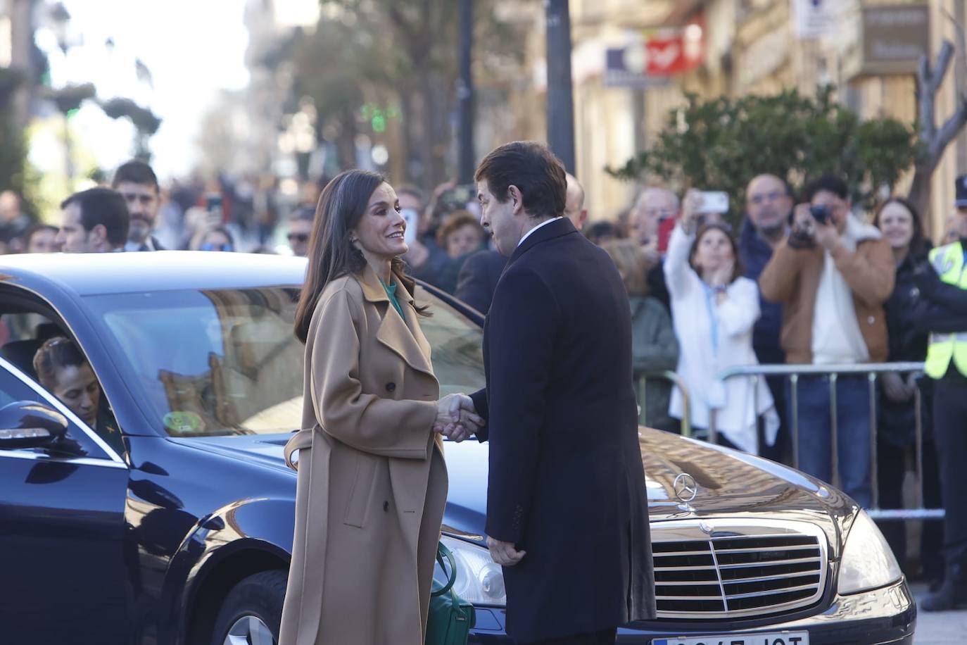 En imágenes: la Reina Letizia visita Salamanca