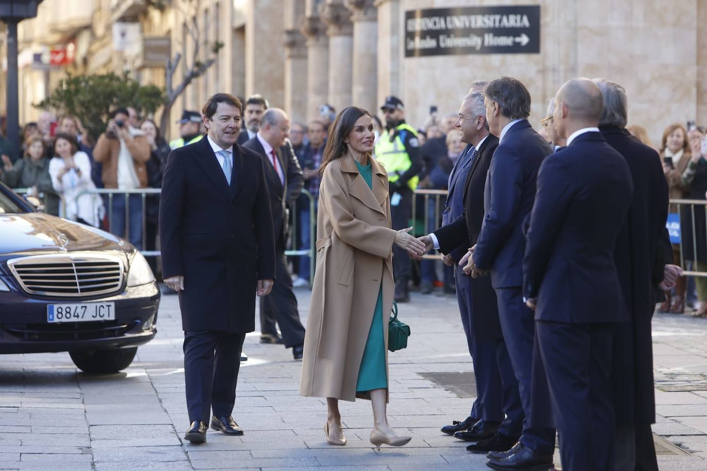 En imágenes: la Reina Letizia visita Salamanca