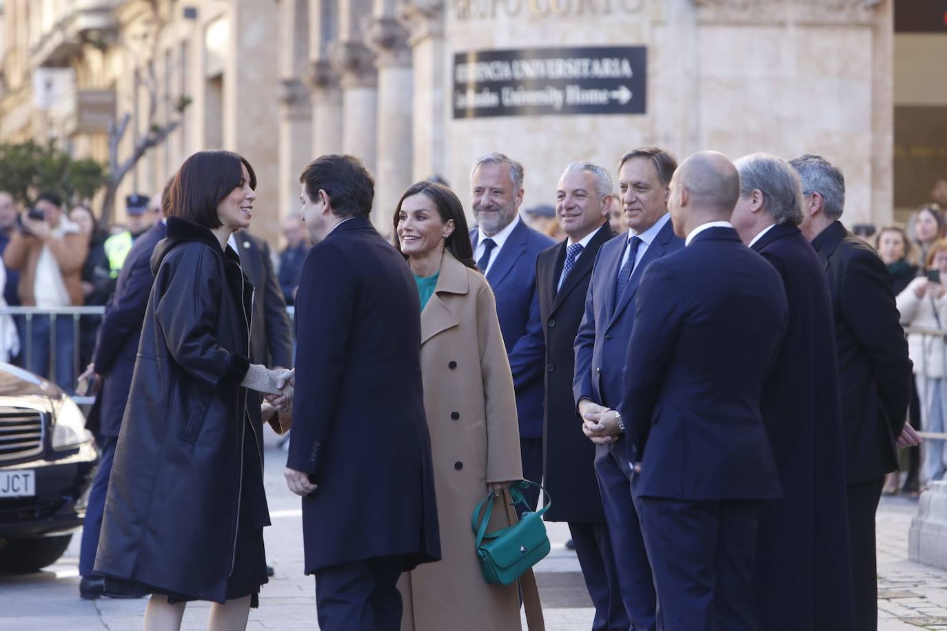 En imágenes: la Reina Letizia visita Salamanca