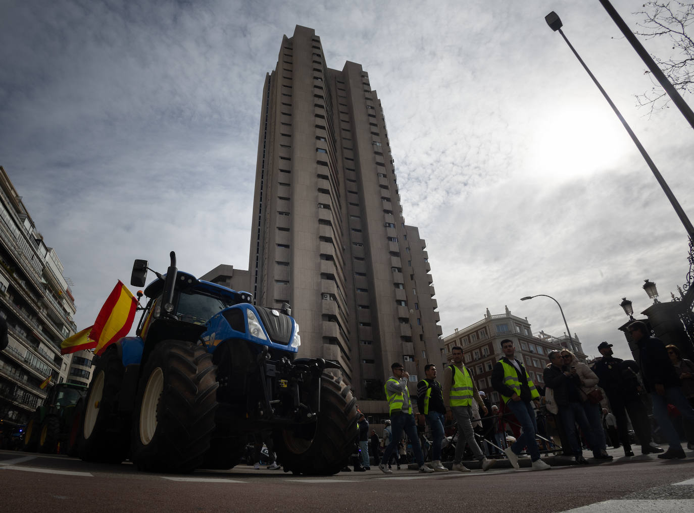 Las protestas del campo en Madrid, en imágenes
