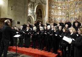 Imagen de un concierto organizado en la Catedral para homenajear a Bach.