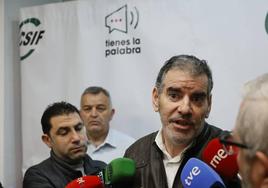 Benjamín Castro, durante la rueda de prensa.