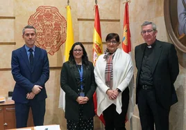 Imagen del encuentro en las instalaciones de la Pontificia.