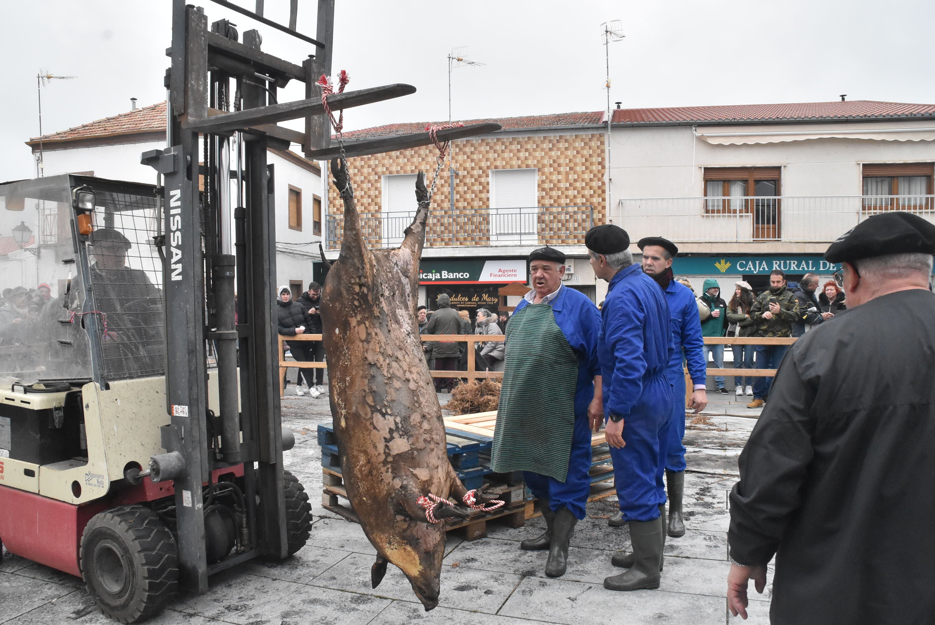 Ledrada une la tradición y la solidaridad en torno a su matanza