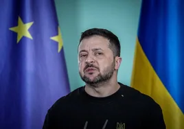 Zelenski, mandatario ucraniano.
