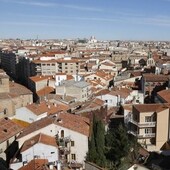 Vista aérea del núcleo urbano de Salamanca.