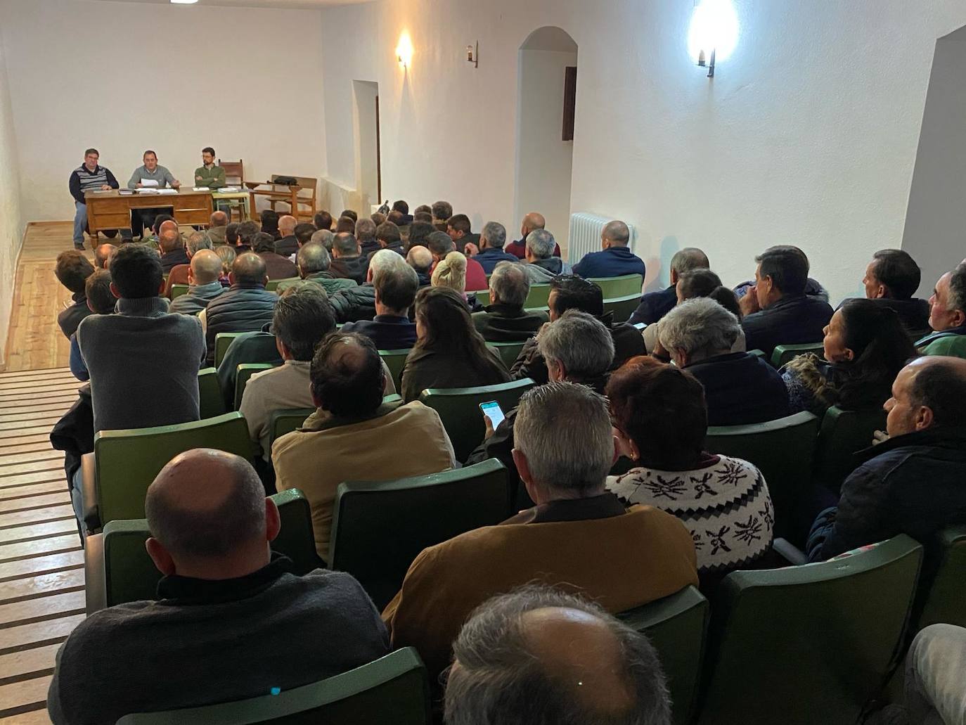 Imagen de la reunión de Unión por la Ganadería.