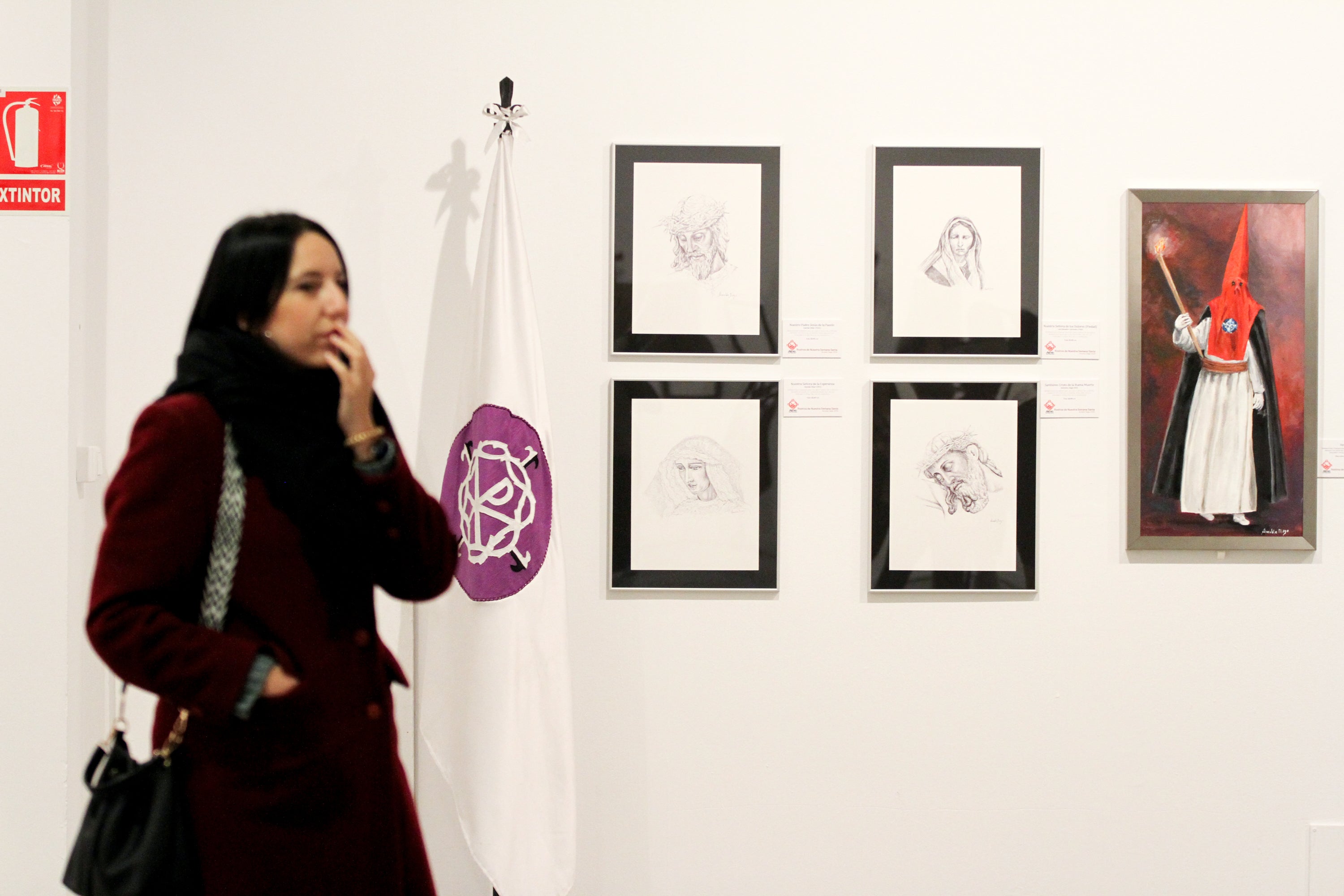 La Pasión salmantina reluce en el Palacio de Congresos con una muestra de Amable Diego